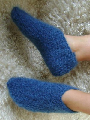 modele tricot gratuit chaussons de lit
