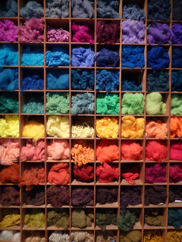 Nuancier des laines mohair à tricoter - Laine Mohair de la Ferme d'Auré
