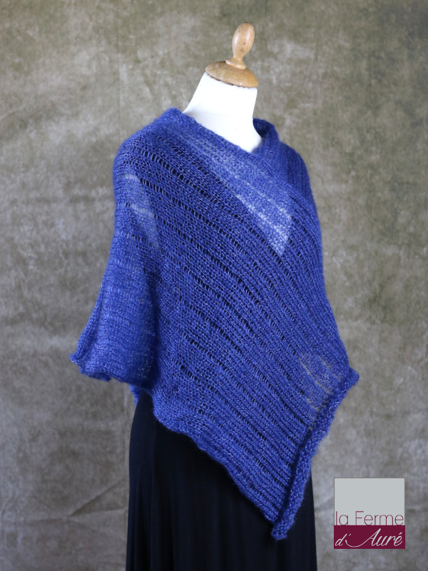 Pelote de laine mohair doux pour tricoter écharpe, châle, pull, bleu A264 -  Cdiscount Beaux-Arts et Loisirs créatifs